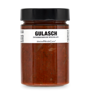 Gänse-Gulasch