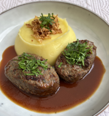 Gänse-Butterschnitzel